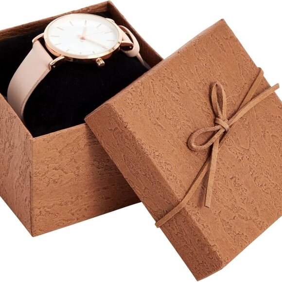 6 Pack Small Gift Boxes Velvet Pillow 3.5 x 3.5 in - Picture 4 of 9